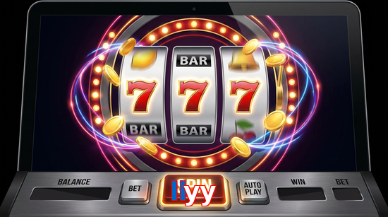 Main screen of Llyy slots page for PK players